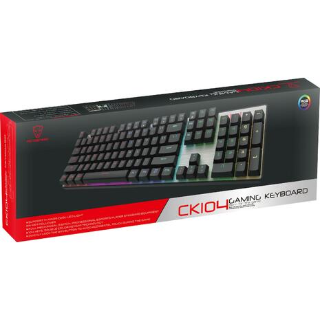 Ενσύρματο πληκτρολόγιο Gaming MOTOSPEED Μηχανικό CK104 RGB